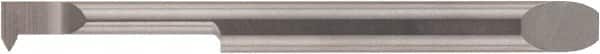 Kyocera - 1mm Cutting Depth, 18 to 28 TPI, 5mm Diam, Internal Thread, Solid Carbide, Single Point Threading Bar - Megacoat Finish, 45mm OAL, 4mm Shank Diam, 15.68mm Projection from Edge, 0.75 to 1.5mm Pitch, 60° Profile Angle - Exact Tooling