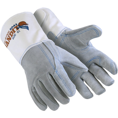 HexArmor 5043 Heavy Duty Leather with Extended Cuff , Size M