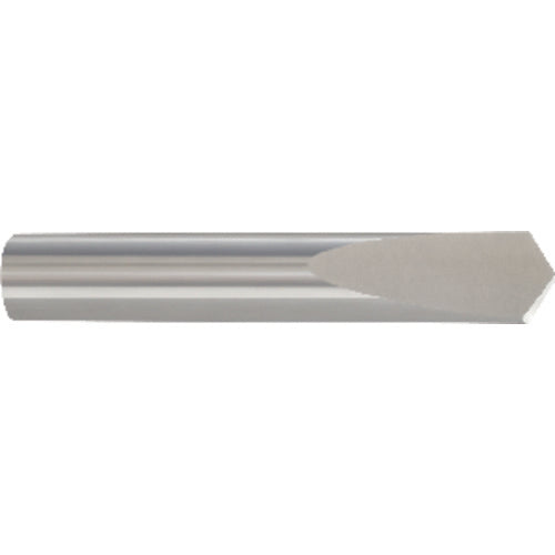 11/64″ Dia. × 11/64″ Shank × 9/16″ Flute Length × 2″ OAL, Spade Drill, 118°, Bright, 1 Flute, External Coolant, Round Solid Carbide Drill Series/List #5377 - Exact Tooling