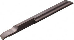 Kyocera - 4mm Min Bore Diam, 20mm Max Bore Depth, 4mm Shank Diam, Boring Bar - 0.005906" Corner Radius, Right Hand Cut, Solid Carbide - Exact Tooling