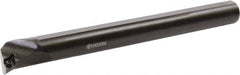 Kyocera - 20mm Min Bore Diam, 180mm OAL, 16mm Shank Diam, S-SDUC-A Indexable Boring Bar - 21mm Max Bore Depth, DCGT 215.., DCGW 215.., DCMT 215.., DCMW 215.. Insert, Screw Holding Method - Exact Tooling