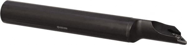 Kyocera - 0.78" Min Bore Diam, 7" OAL, 5/8" Shank Diam, S...SVJB Indexable Boring Bar - 1.44" Max Bore Depth, VBET 22.., VBGT 22.., VBGW 22.., VBMT 22.. Insert, Screw Holding Method - Exact Tooling
