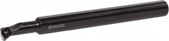 Kyocera - S...SDUC, Left Hand Cut, 93° Lead Angle, 0.699" Shank Height x 0.699" Shank Width, Positive Rake Indexable Turning Toolholder - 119.99mm OAL, DC.. 325.. Insert Compatibility, Series S...SDUC - Exact Tooling