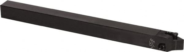 Kyocera - ADNC, Right Hand Cut, 63° Lead Angle, 1/2" Shank Height x 1/2" Shank Width, Neutral Rake Indexable Turning Toolholder - 6" OAL, DC.. Insert Compatibility, Series ADNC - Exact Tooling