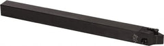Kyocera - ADNC, Right Hand Cut, 63° Lead Angle, 1/2" Shank Height x 1/2" Shank Width, Neutral Rake Indexable Turning Toolholder - 6" OAL, DC.. Insert Compatibility, Series ADNC - Exact Tooling