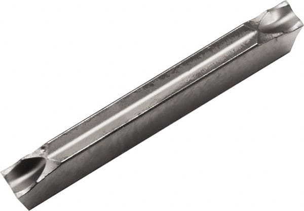 Kyocera - 1516GDM PF Grade PR1535, 1.5mm Cutting Width Carbide Grooving Insert - Neutral, 0.03mm Corner Radius, Megacoat Nano Finish - Exact Tooling