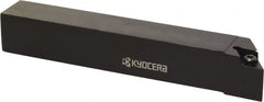 Kyocera - SDJC, Right Hand Cut, 93° Lead Angle, 25mm Shank Height x 25mm Shank Width, Neutral Rake Indexable Turning Toolholder - 150mm OAL, DC.. 325.. Insert Compatibility, Series SDJC - Exact Tooling