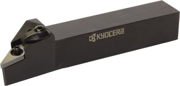Kyocera - MVLN, Left Hand Cut, 95° Lead Angle, 20mm Shank Height x 20mm Shank Width, Negative Rake Indexable Turning Toolholder - 125mm OAL, VN.. 33 Insert Compatibility, Series MVLN - Exact Tooling