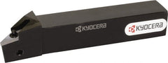 Kyocera - PVLN, Left Hand Cut, 95° Lead Angle, 25mm Shank Height x 25mm Shank Width, Negative Rake Indexable Turning Toolholder - 150mm OAL, VN.. 33 Insert Compatibility, Series PVLN - Exact Tooling