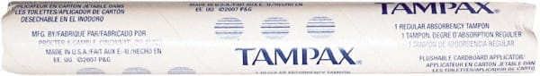 Tampax - Tampons - Regular Absorbency Tampons - Exact Tooling