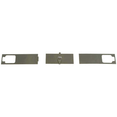 TE-CO - Vise Accessories; Product Type: Chip Shield ; Product Compatibility: 6" Vises ; Number of Pieces: 3 ; Material: Aluminum ; Jaw Width (Inch): 6 ; Product Length (Inch): 20.5 - Exact Tooling