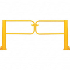 Vestil - Steel Rail Safety Gate - 108-1/16" Wide x 9" Door Height, - Exact Tooling
