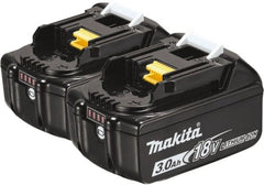 Makita - 18 Volt Lithium-Ion Power Tool Battery - 3 Ahr Capacity, Series LXT - Exact Tooling