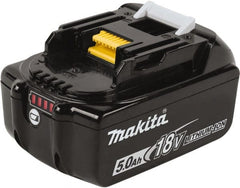 Makita - 18 Volt Lithium-Ion Power Tool Battery - 5 Ahr Capacity, Series LXT - Exact Tooling