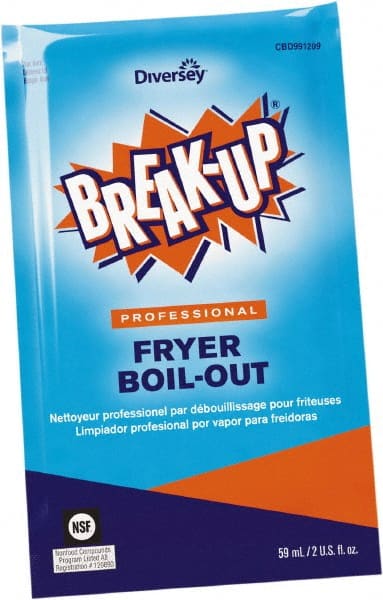Break-Up - 2 oz Packet Cleaner/Degreaser - Liquid, Disinfectant, Unscented - Exact Tooling