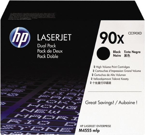 Hewlett-Packard - Black Toner Cartridge - Use with HP LaserJet Enterprise 600 M601, M602, M603, M4555 MFP - Exact Tooling