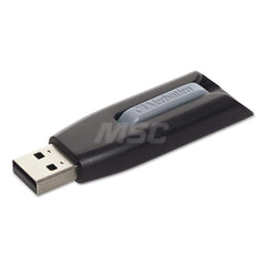 Verbatim - Office Machine Supplies & Accessories; Office Machine/Equipment Accessory Type: Flash Drive ; For Use With: Linux 2.4 & Later; Mac OS X 10.4 & Later; Windows XP; Vista; 7; 8; 10 ; Storage Capacity: 16GB ; Color: Black; Gray - Exact Tooling