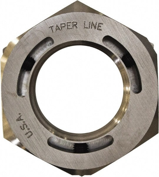 Taper Line - 5/8-18 Thread, 5/8" Bore Diam, 1-1/8" OD, Shaft Locking Device - 0.359" OAW - Exact Tooling