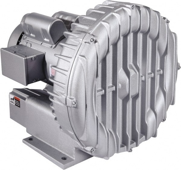 Gast - Regenerative Air Blowers Horsepower: 2-1/2 Cubic Feet per Minute: 215.00 - Exact Tooling