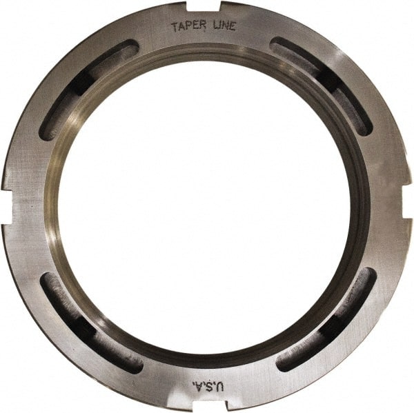 Taper Line - 7.472-8 Thread, 8-25/32" Bore Diam, 9.468" OD, Shaft Locking Device - 1-1/8" OAW - Exact Tooling