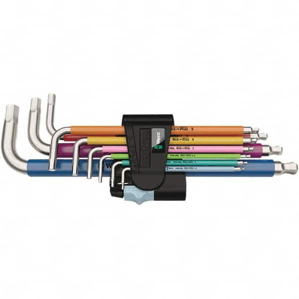 Wera - Hex Key Sets Tool Type: Hex Handle Type: L-Key Long Arm - Exact Tooling