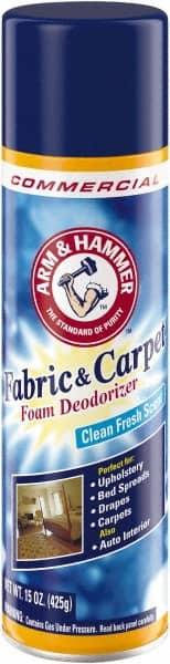 Arm & Hammer - 15 oz Aerosol Carpet Deodorizer - Fresh Scent, Use on Carpet, Curtains & Fabrics - Exact Tooling