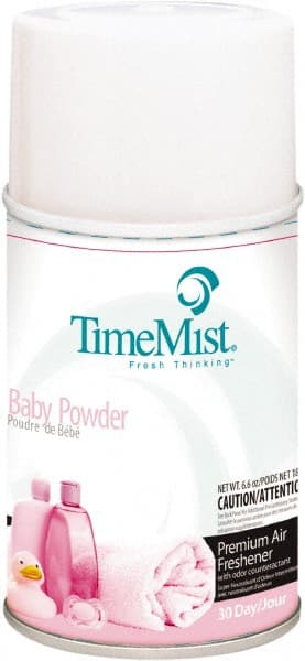 TimeMist - 6.6 oz Air Freshener Dispenser Canister Refill - Baby Powder, Compatible with TimeMist Metered Fragrance Dispensers - Exact Tooling