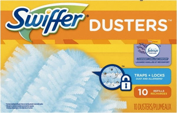 Swiffer - Replacement Fiber Duster - 6" OAL, Light Blue - Exact Tooling