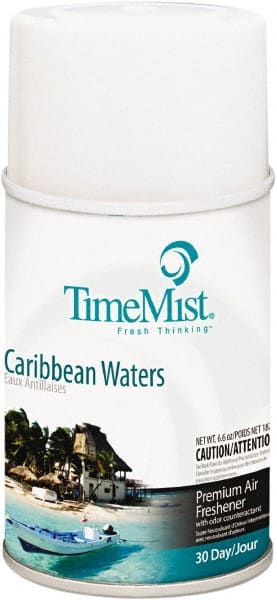 TimeMist - 6.6 oz Air Freshener Dispenser Canister Refill - Caribbean Waters, Compatible with TimeMist Metered Fragrance Dispensers - Exact Tooling