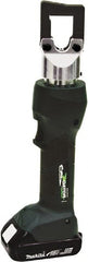 Greenlee - 4 Ton Electric Crimper - Includes Lithium-Ion Battery, Charger, Carrying Case - Exact Tooling