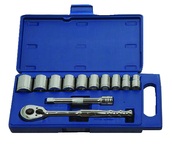 12 Piece - 1/2" Drive - 12 Point - Combination Kit - Exact Tooling