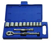 12 Piece - 1/2" Drive - 12 Point - Combination Kit - Exact Tooling