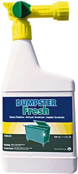 Suma - 32 oz Bottle Trash Can Deodorizer - Liquid, Floral Scent - Exact Tooling