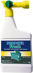 Suma - 32 oz Bottle Trash Can Deodorizer - Liquid, Floral Scent - Exact Tooling