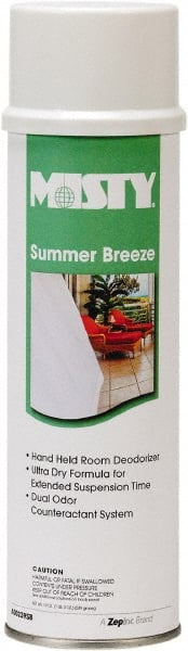Misty - 10 oz Aerosol Can Air Freshener - Liquid, Summer Breeze Scent - Exact Tooling