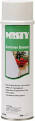 Misty - 10 oz Aerosol Can Air Freshener - Liquid, Summer Breeze Scent - Exact Tooling