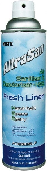 Misty - 10 oz Aerosol Can Air Freshener - Liquid, Fresh Linen Scent - Exact Tooling