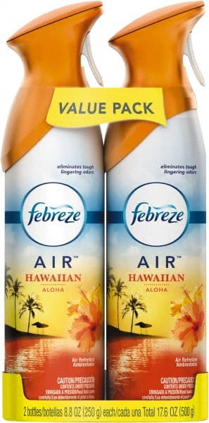 Febreze - 8.8 oz Aerosol Can Air Freshener - Liquid, Hawaiian Aloha Scent - Exact Tooling