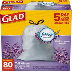 Glad - Pack of (3) 80-Count 13 Gal 0.95 mil Household/Office Trash Bags - Exact Tooling