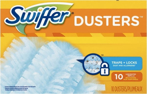 Swiffer - Replacement Fiber Duster - 6" OAL, Light Blue - Exact Tooling