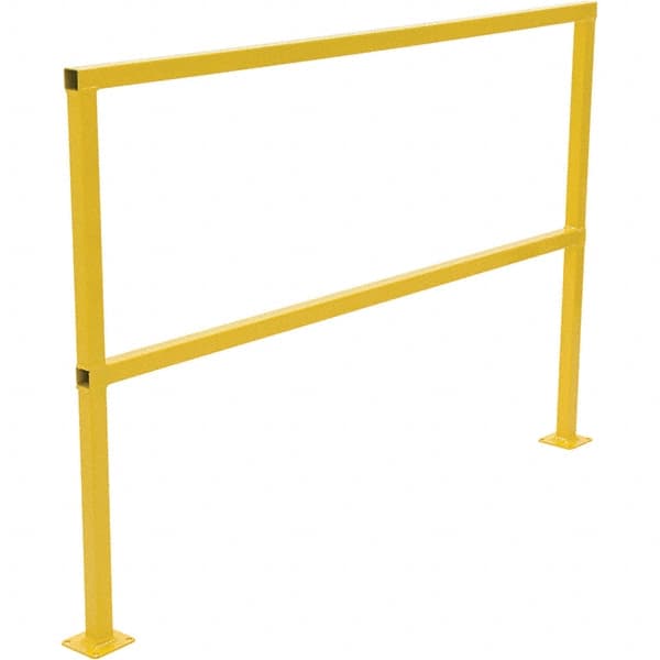 Vestil - 60" Long x 42" High, Steel Square Handrails - Exact Tooling