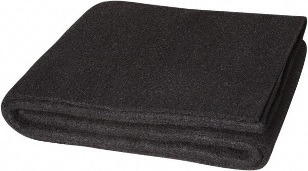 Steiner - 6' High x 6' Wide x 1/4 to 0.3" Thick Carbonized Fiber Welding Blanket - Black - Exact Tooling