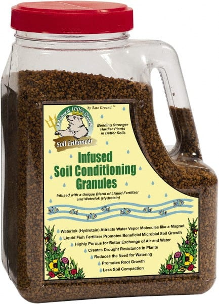Bare Ground Solutions - 5lb Shaker Jug of Infused Soil Conditioning Granules - Just Scentsational\x92s Trident\x92s Pride soil conditioning granules are a small grained pumice that has been infused with an all-natural cold pressed fish hydrolysate - Exact Tooling