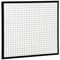 Vestil - 5' Long x 4' High, Black Hinged Door - Exact Tooling