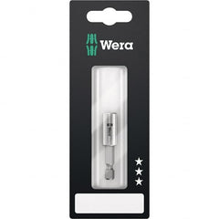 Wera - 1/4" Bit Holder - 1/4" Hex Drive, 2" OAL - Exact Tooling