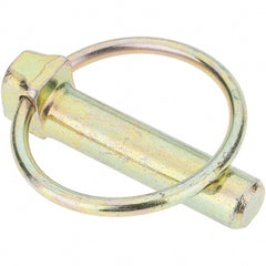 Value Collection - Lynch Pins Pin Diameter (Inch): 7/16 Usable Length (Inch): 1-3/4 - Exact Tooling