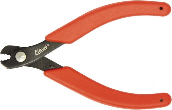 Clauss - 8-15/64" OAL, 1/4" Capacity, Wire Cutter - 1/4" Jaw Length x 0.63mm Jaw Width - Exact Tooling