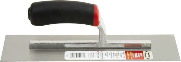 Hyde Tools - Carbon Steel Masonry Trowel - 11" Long x 4-1/2" Wide - Exact Tooling