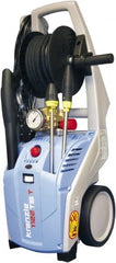 Kranzle - Electric, 15 Amp, 1.5 hp, 1,400 psi, 2.1 GPM, Cold Water Pressure Washer - Heavy Duty, 50' x 5/16" Hose, 120 Max Volts - Exact Tooling