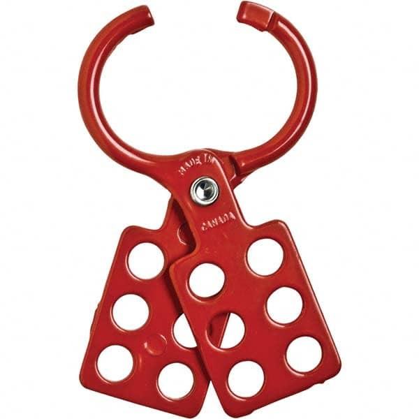 Brady - Lockout Hasps Hasp Type: Scissor-Action Jaw Type: Single Jaw - Exact Tooling